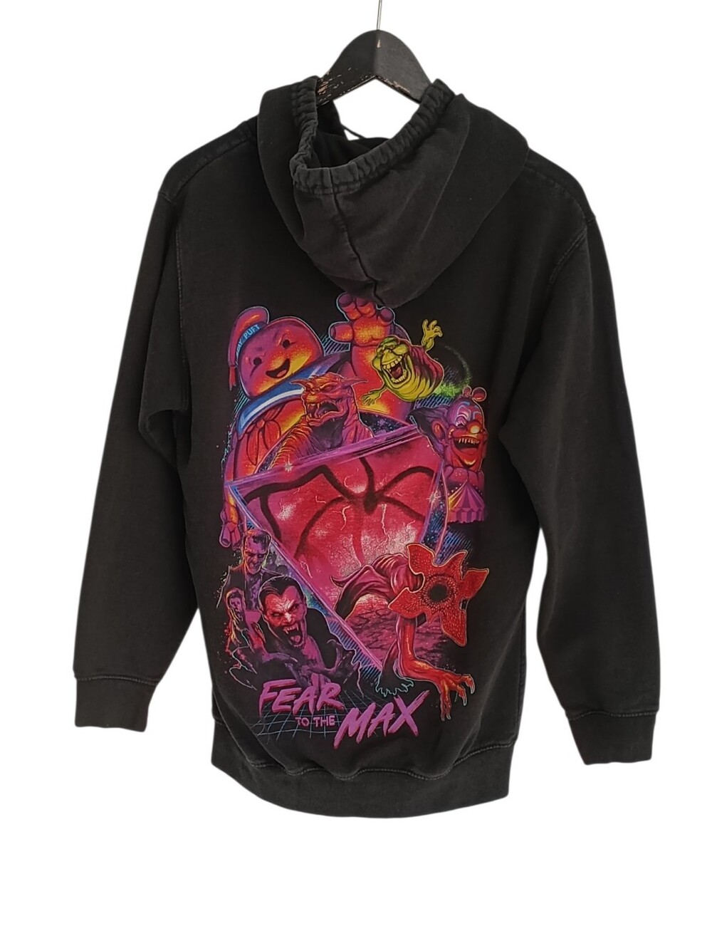 Universal Studios Halloween Horror Nights 2019 Ghostbusters Black Zip Hoodie S